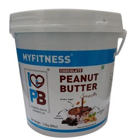 2 5kg My Fitness Smooth Peanut Butter Packaging Type Jar At Rs 999