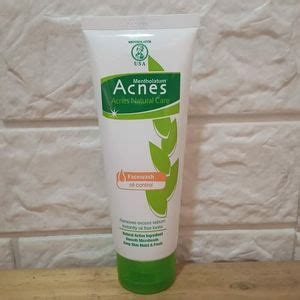 Acnes Natural Care Oil Control Face Wash Mentholatum Acnes Apakah Sudah