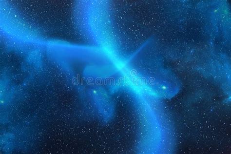 Blue Night Sky with Stars. Night Sky Wallpapers Stock Illustration ...