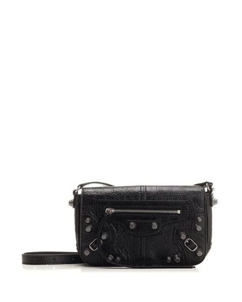 Balenciaga Mini Le Cagole Crossbody Bag In Black For Men Lyst Uk