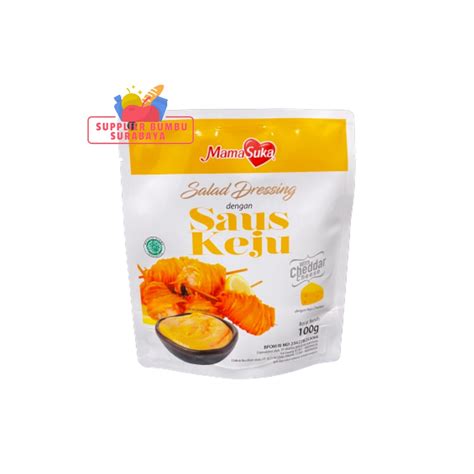 MamaSuka Cheesy Mayonaise Mayonais Saus Keju Sachet 100g Shopee