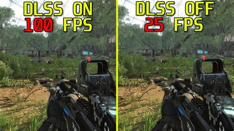 Crysis Remastered Rtx K Ultra Dlss On Vs Off Frame Rate Test