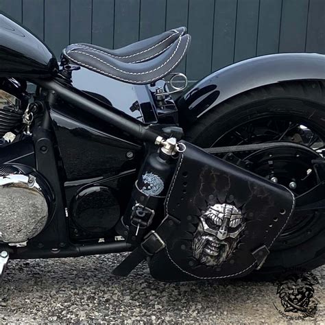 Bobber Chopper Custom Seat King Cobra Black