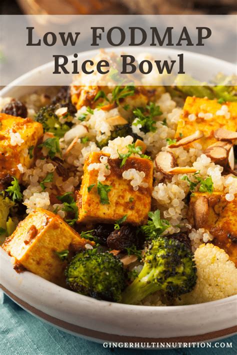 Low Fodmap Rice Bowl Easy Meal Prep Anti Inflammatory