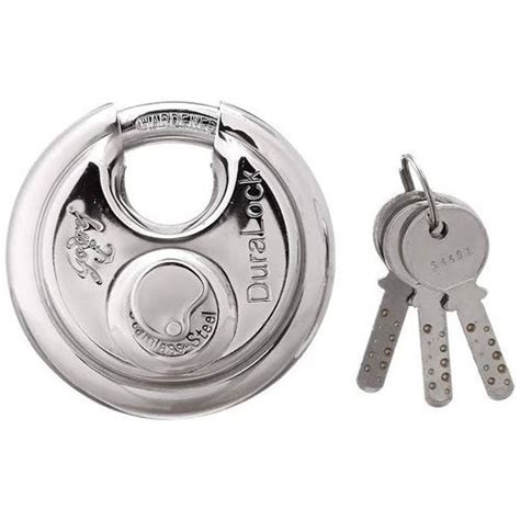 Godrej Main Door Round Padlock Padlock Size 50 Mm Chrome Rs 906