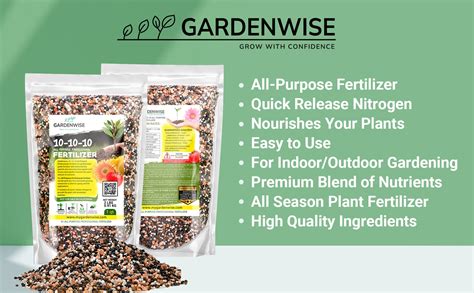 Gardenwise All Purpose Professional Fertilizer Plant Food For