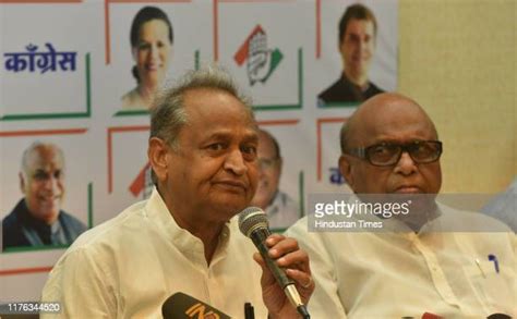 Rajasthan Cm Ashok Gehlot Photos And Premium High Res Pictures Getty