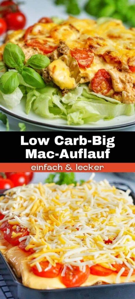 Low Carb Big Mac Auflauf Schnelles Abendessen