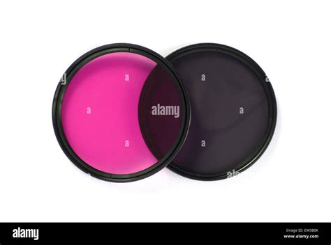 Photo Filters Isolated On A White Background Stock Photo Alamy