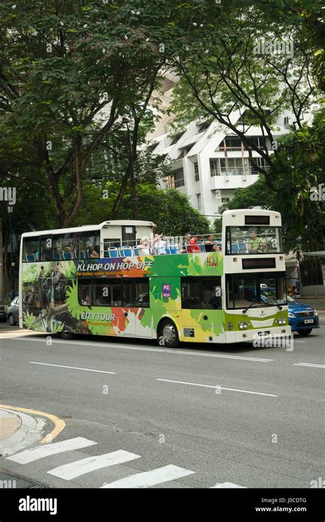 Tour bus kuala lumpur malaysia asia Stock Photo - Alamy