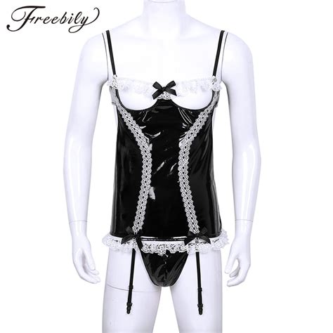 Xl Xxl Dress G String Sexy High Quality Sexy Lingerie Patent Leather