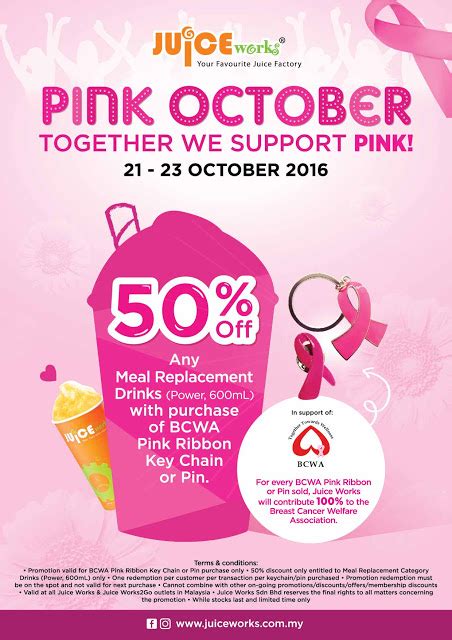 Pink October Charity Campaign | Malaysian Foodie