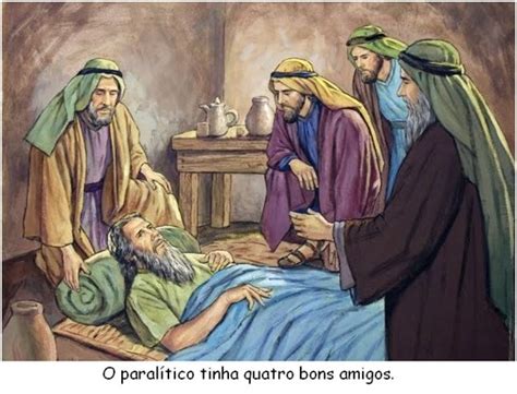 Aula Bíblica Pré primário 11 Unid 2 Jesus cura um Paralítico