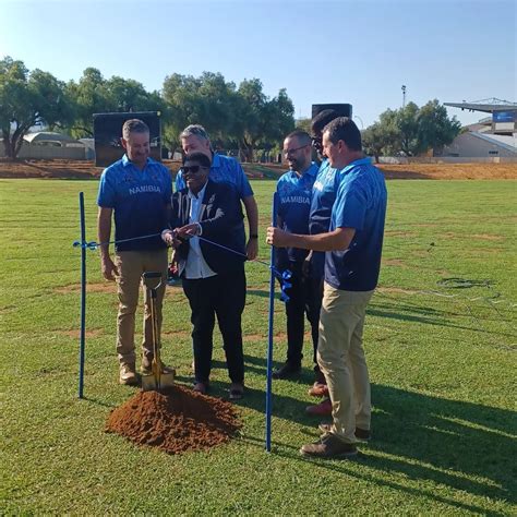 Cricket Namibia breaks ground for first international cricket stadium - 99FM - Your Inspiration ...