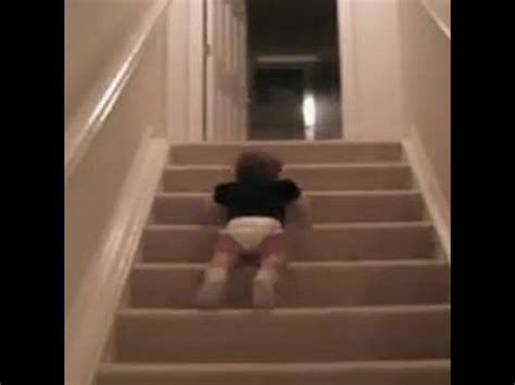 Baby Falls Belly to face first Down the Stairs | Doovi