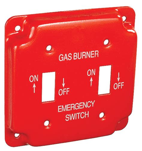 4 Square Industrial Surface Cover 12 Raised 2toggle Gas Burner