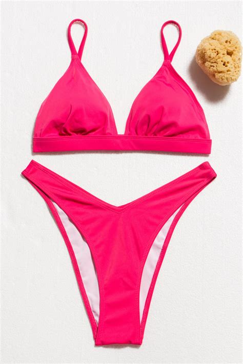 Μαγιό Set Bikini ψηλόμεσο φουξ Owtwo