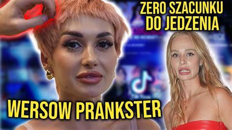 Wersow sprankowała widzów Influencerka bez szacunku do jedzenia 16