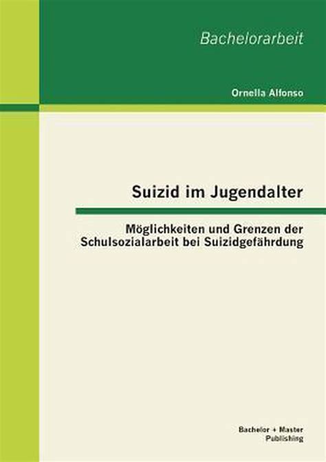 Suizid Im Jugendalter 9783955492199 Ornella Alfonso Boeken Bol