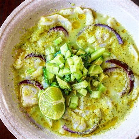 Amazing Dish Scallops In Aguachile The 2 Spoons