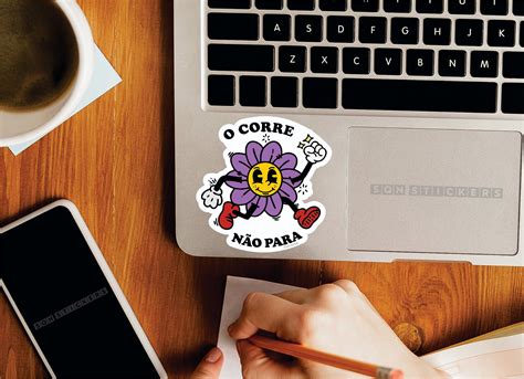 O Corre não para SQN Stickers vendas online de materiais impressos