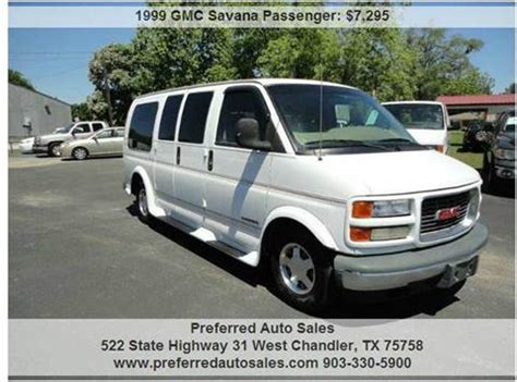 Gmc Savana Conversion Van For Sale Used Cars From