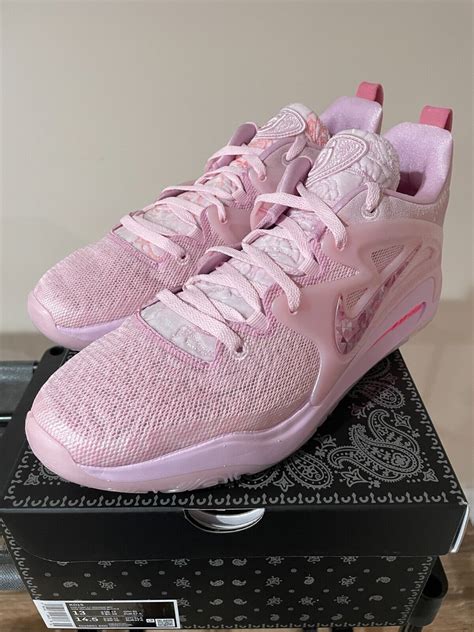 Nike Kd 15 Aunt Pearl Pink Size 13 New Dq3851 600 Pink Kevin Durant 2022 Ebay