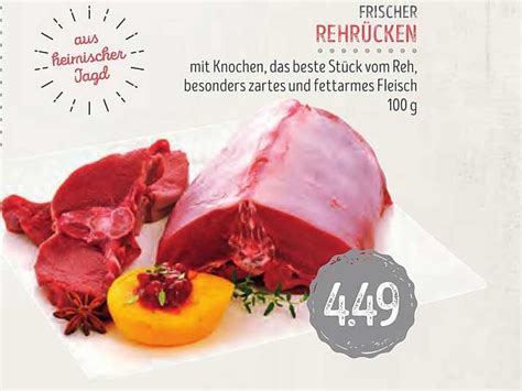 Frischer Rehr Cken Angebot Bei Edeka Struve Prospekte De