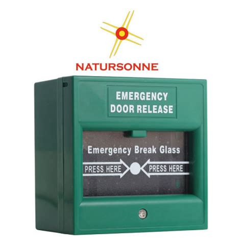 Pulsador Emergencia Verde Door Release Libera Puerta