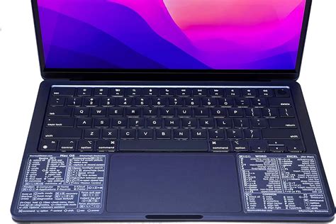 Amazon Synerlogic Set Mac Os Word Excel Shortcuts Cheat