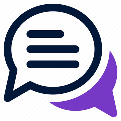 Chat Message Speech Communication Bubble Icon Download On Iconfinder