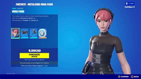 NEW Metalcore Mina Starter Pack Fortnite Battle Royale YouTube