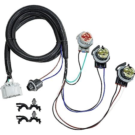 Amazon WMPHE 16531401 Driver Side Tail Light Wiring Harness