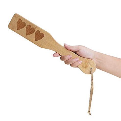 Venesun Bamboo Spanking Paddle For Adults 125inch Heart Paddle For Sex Play Pricepulse