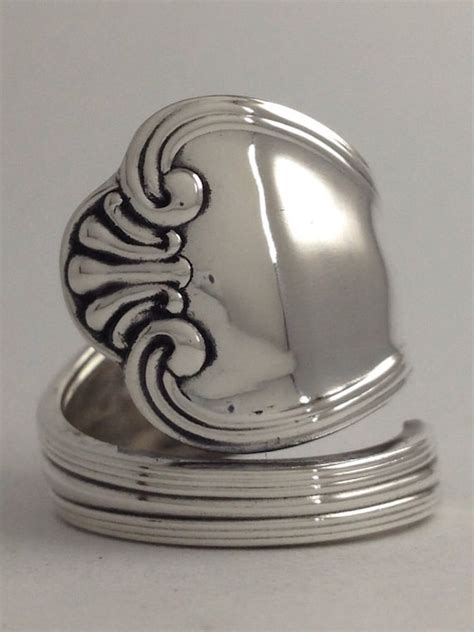 Size 6 Vintage Sterling Silver Spoon Ring By Notsoflatware On Etsy