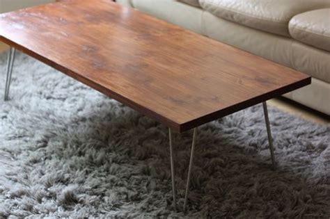 DIY Mid-Century Modern Coffee Table - Shelterness