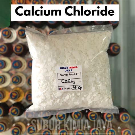 jual calcium chloride food grade kalsium klorida cacl  gr