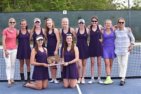 Girls Varsity Tennis Wins Division 3 South Championship The Marthas