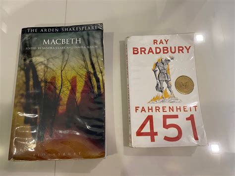 Macbeth Fahrenheit Hobbies Toys Books Magazines Textbooks