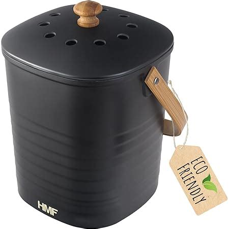 Natural Elements Kitchencraft Poubelle Compost En Fibre De Bambou