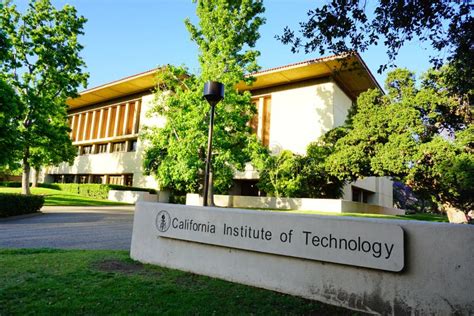 The Campus Of Caltech California Institute Of Technology Editorial