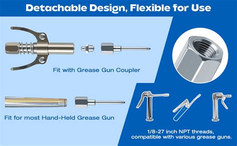 Grease Needle Nozzle Needle Nose Grease Dispenser Grease