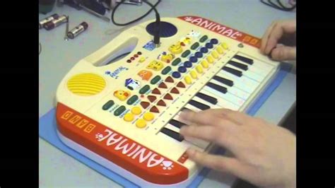 Circuit Bent Animal Band Keyboard By Freeform Delusion Youtube