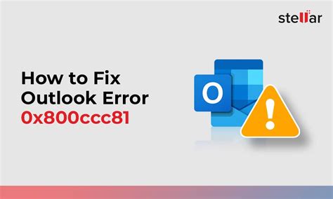 How To Fix Outlook Error X Ccc