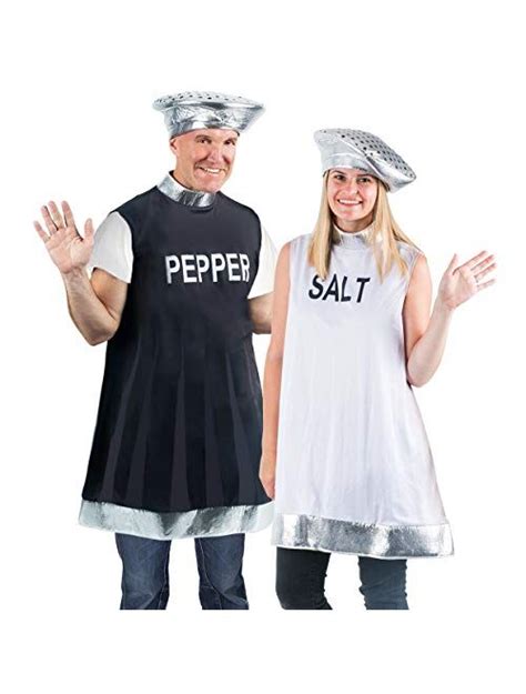 Buy Tigerdoe Couples Costumes Halloween Salt And Pepper Costume