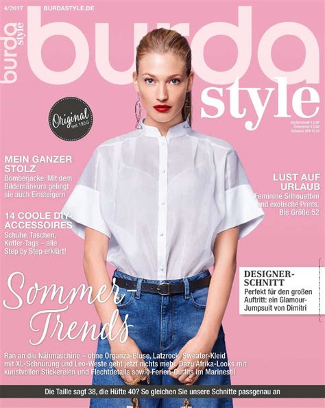 Revista Burda Style Germania Aprilie Blogul Cu Reviste Living