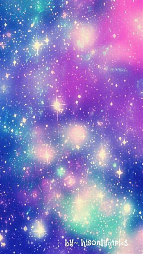 Fun Rainbow Galaxy Glitter Wallpaper I Created For The App Wallpaper