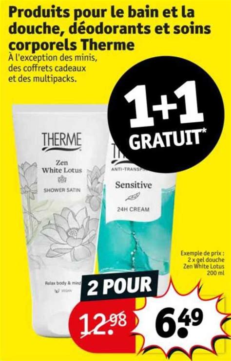 Promo Produits Pour Le Bain Et La Douche D Odorants Et Soins Corporels