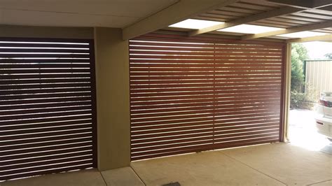 Aluminium Slatted Fencing And Gates Perth Rockingham Beards Security