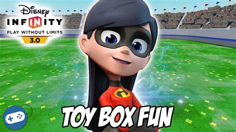 The Incredibles Disney Infinity 3 0 Toy Box Fun Gameplay With Violet